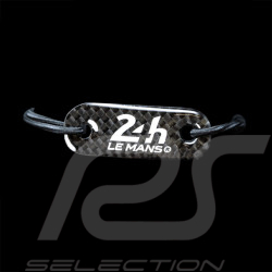 Bracelet 24h Le Mans Carbone Noir KIU_003