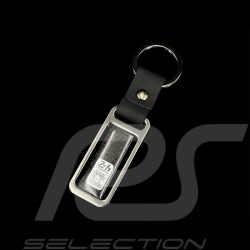 24h Le Mans Keyring Carbon Track Outline Black Chrome KIU_007