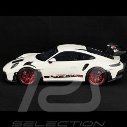 Porsche 911 GT3 RS Type 992 2022 Tribute to Carrera RS Blanc Bandes Rouge 1/12 GT Spirit GT949