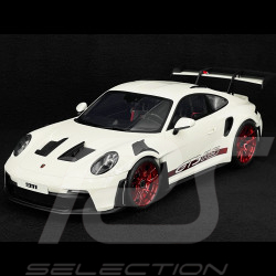 Porsche 911 GT3 RS Type 992 Tribute to Carrera RS White Red Stripes 1/12 GT Spirit GT949