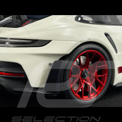Porsche 911 GT3 RS Type 992 Tribute to Carrera RS White Red Stripes 1/12 GT Spirit GT949