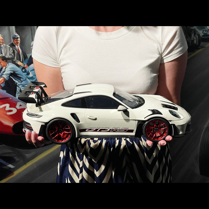 Porsche 911 GT3 RS Type 992 Tribute to Carrera RS White Red