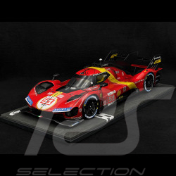 Ferrari 499P n° 51 Sieger 24h Le Mans 2023 Dirty Version 1/12 BBR Models BBR1219DIRTY