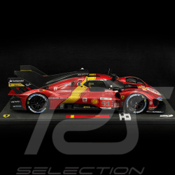Ferrari 499P n° 51 Sieger 24h Le Mans 2023 Dirty Version 1/12 BBR Models BBR1219DIRTY