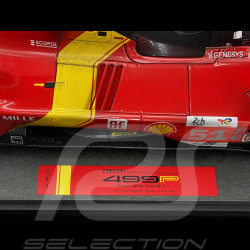 Ferrari 499P n° 51 Winner 24h Le Mans 2023 Dirty Version 1/12 BBR Models BBR1219DIRTY