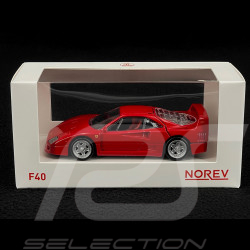 Ferrari F40 1987 Rot 1/43 Norev Jet Car 730001