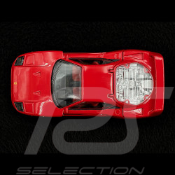 Ferrari F40 1987 Red 1/43 Norev Jet Car 730001