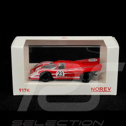 Porsche 917K Nr.23 Salzburg Sieger 24h Le Mans 1970 Rot-Weiß 1/43 Norev Jet Car 750064