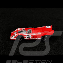 Porsche 917K n°23 Salzburg Vainqueur 24H Le Mans 1970 Rouge et Blanc 1/43 Norev Jet Car 750064