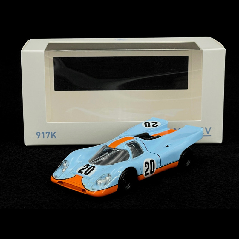 Porsche 917K No.20 24H Le Mans 1970 Gulf 1/43 Norev Jet Car 750067