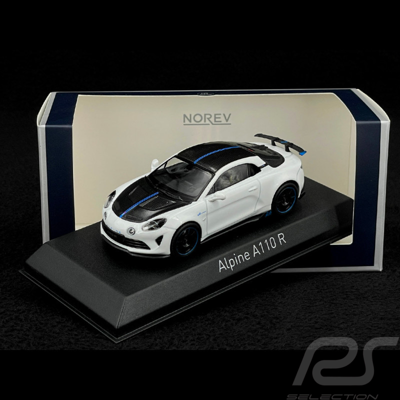 Alpine A110 R Le Mans 2024 Weiß Schwarz 1/43 Norev 517873