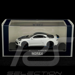 Alpine A110 R Le Mans 2024 Blanc Noir 1/43 Norev 517873