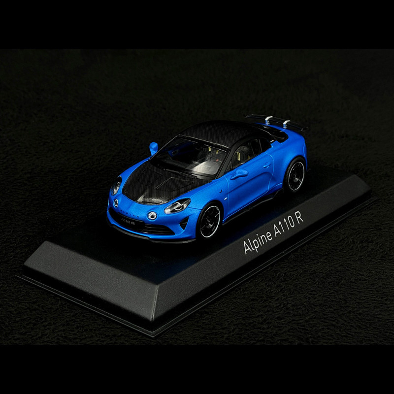 Alpine A110 R 2023 Matt Alpine Blue 1/43 Norev 517872