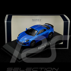 Alpine A110 S Pack Aero French Signature 2023 Bleu Alpine 1/43 Norev 517870