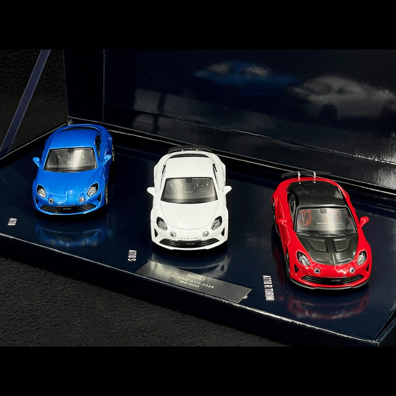 Coffret Alpine A110 2025 French Flag Colors