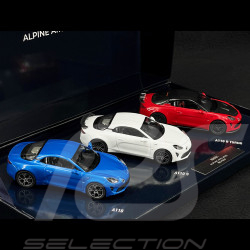 Alpine A110 Set 2025 Blue White Red 1/43 Norev 517882