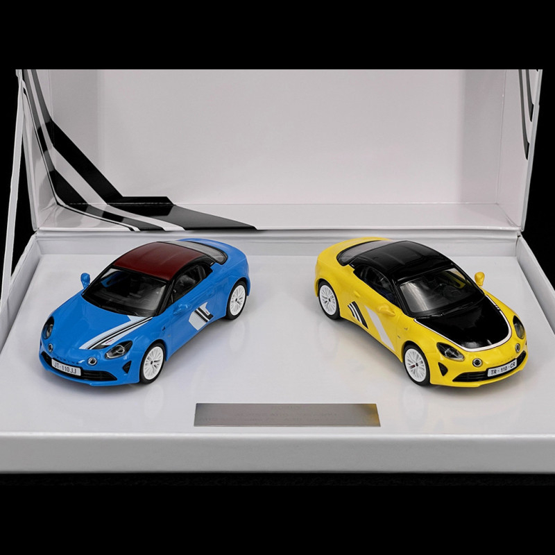 Coffret Alpine A110 Gendarmerie 1971/2023 1/43 Norev - Modèle Réduit Neuf Sous Boîte