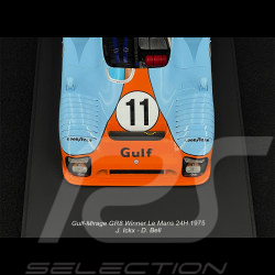 Mirage GR8 Nr11 Sieger 24h Le Mans 1975 1/18 Spark 18LM75