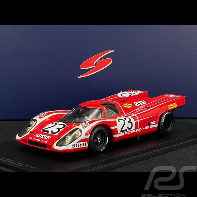Porsche 917 K n° 23 Salzburg Vainqueur Le Mans 1970 1/18 Spark 18LM70