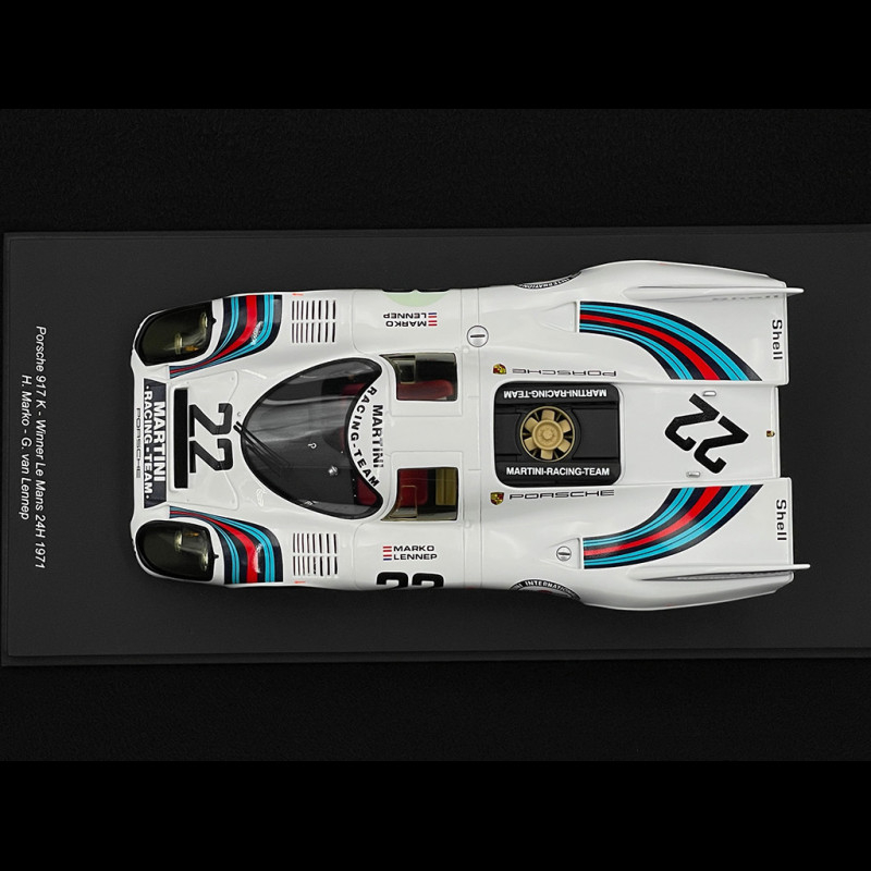 Porsche 917 K n° 22 Martini Winner Le Mans 1971 1/18 Spark 18LM71