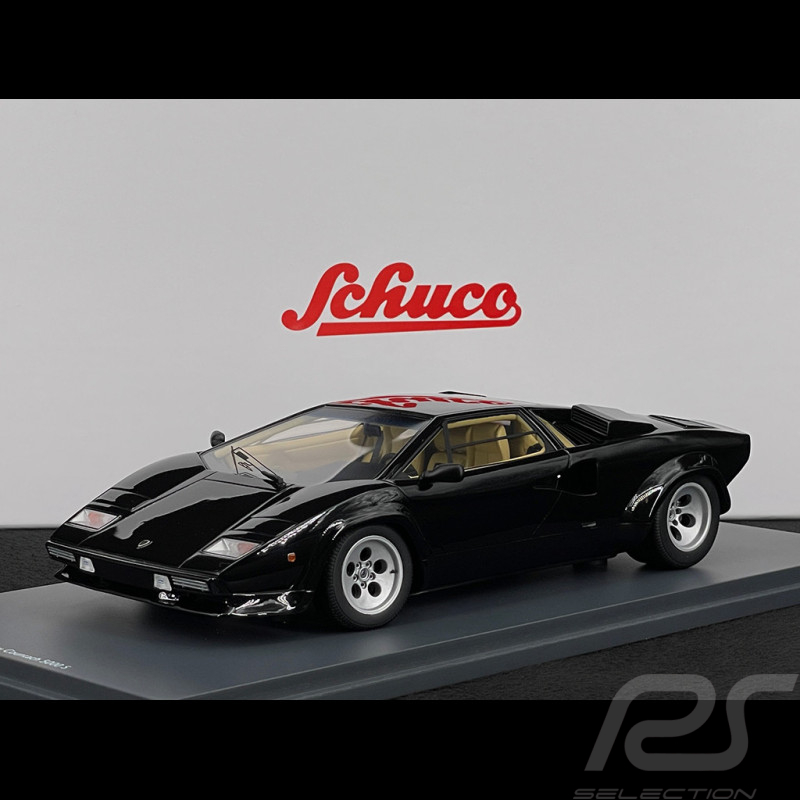 Lamborghini Countach 5000 S 1985 Noir 1/18 Schuco 450066500