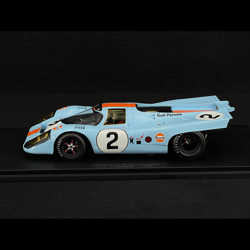 Porsche 917K No2 Winner 24h Daytona 1971 Orange 1/18 Spark 18DA71