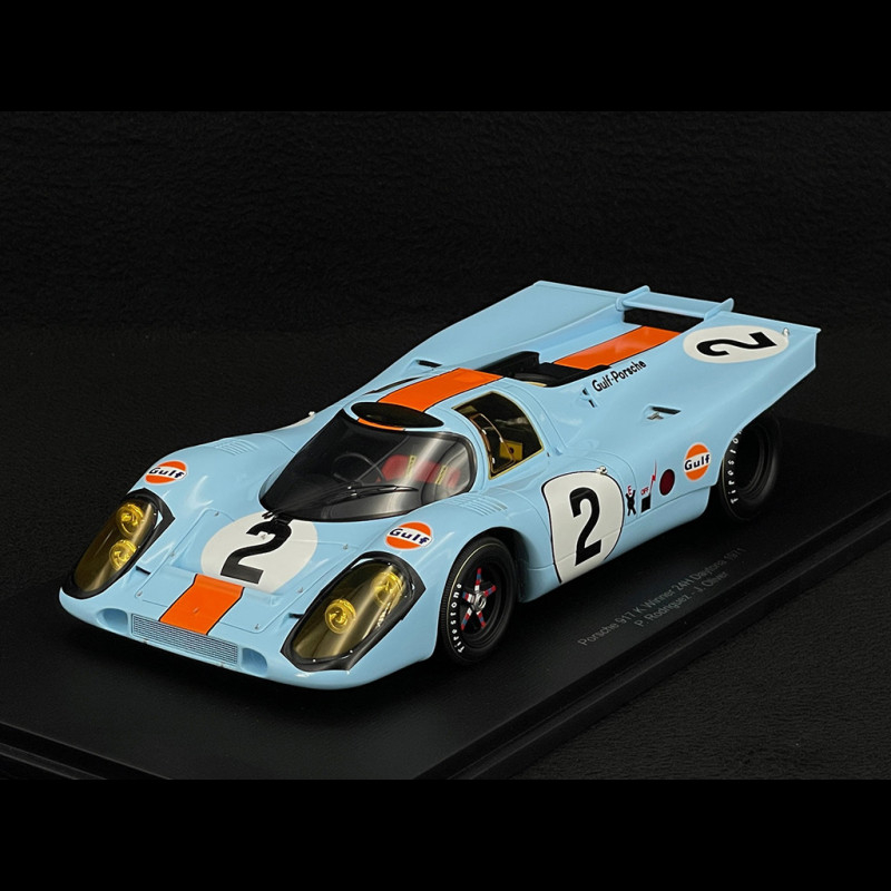 Porsche 917K No2 Winner 24h Daytona 1971 Orange 1/18 Spark 18DA71