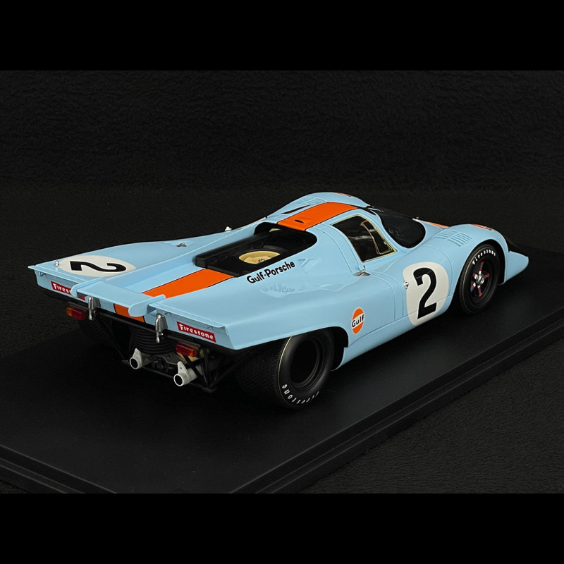 Porsche 917K No2 Winner 24h Daytona 1971 Orange 1/18 Spark 18DA71