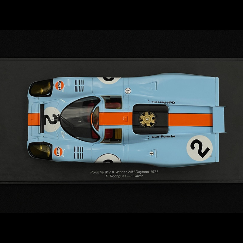 Porsche 917K No2 Winner 24h Daytona 1971 Orange 1/18 Spark 18DA71