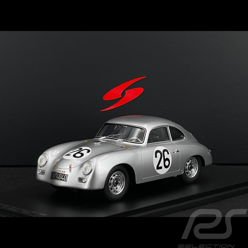 Porsche 356 Carrera 1500 n°26 24h Le Mans 1956 1/18 Spark 18S676