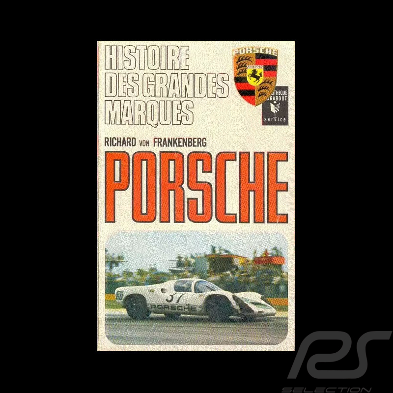Livre Porsche Richard Frankenberg Édition Marabout Occasion