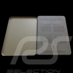 Mercedes-Benz Set of 4 Magnets Legendary Moments Metal Box 1908–1952