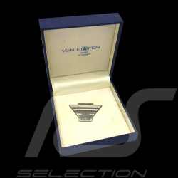 Insigne Porsche Leipzig 2002 Argent Sterling 3x4,3 cm – Von Hofen