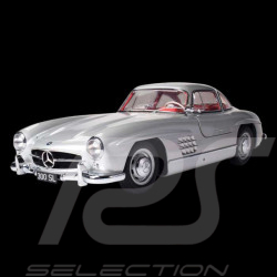 Kit Mercedes 300 SL Type W198 Portes Papillon 1955 Argent 1/8 à monter Ixo Models