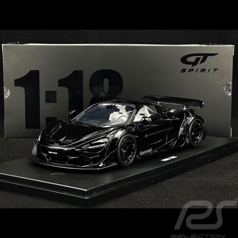 McLaren 720S LB Works 2023 Noir 1/18 GT Spirit GT516