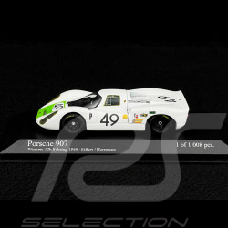 Jo Siffert Porsche 907 K Sieger 12H Sebring 1968 Weiß 1/43 Minichamps 400686849