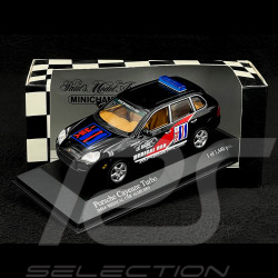 Porsche Cayenne Turbo Medical Car IMSA ALMS Le Mans Series 2003 Schwarz 1/43 Minichamps 400061082