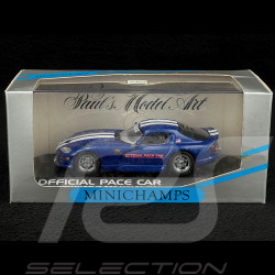 Dodge Viper GTS Pace Car Indy 500 1996 Blau 1/43 Minichamps 430144023