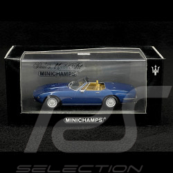 Maserati Ghibli Spider 1969 Bleu Métallisé 1/43 Minichamps 400123330