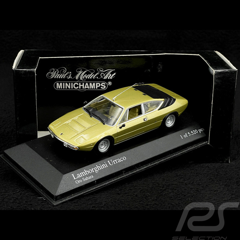 Lamborghini Urraco 1974 Or Métallisé 1/43 Minichamps 400103320