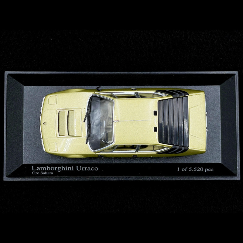 Minichamps 1/43 Lamborghini Urraco 1974 - Or - Édition Limitée - Modèle De Collection