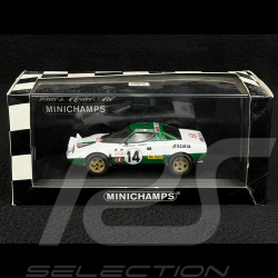 Lancia Stratos Alitalia n°14 1975 Monte‑Carlo Winner 1/43 Minichamps 430751214