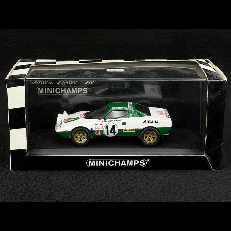 Starter Kit Monté 1/43 - Lancia Stratos Alitalia Winner Rallye Monte Carlo 1975
