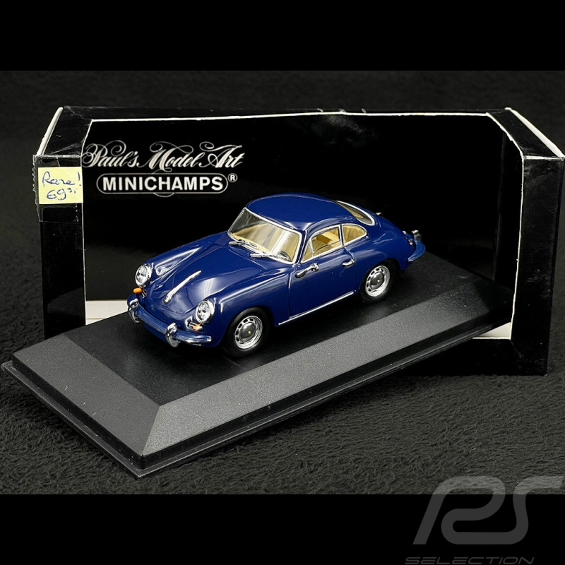 Porsche 356 C Coupe 1963–1965 Dark Blue 1/43 Minichamps 430062320
