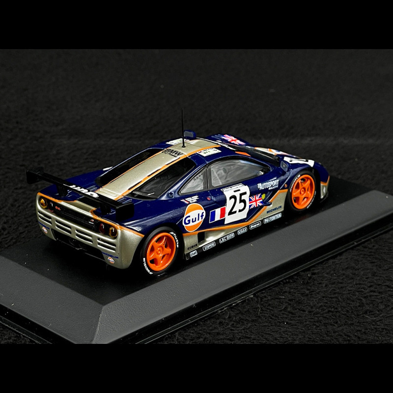 McLaren F1 GTR n°25 24h Le Mans 1995 Gulf 1/43 Minichamps 530154325