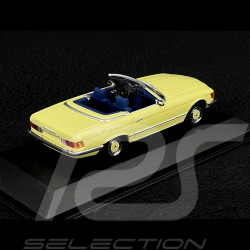Mercedes-Benz 350 SL Cabriolet 1971 Jaune Clair 1/43 Minichamps 430033436