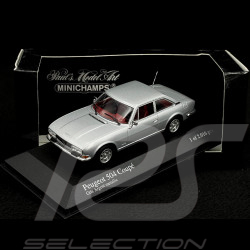 Peugeot 504 Coupé 1974 Silver Metallic 1/43 Minichamps 400112122