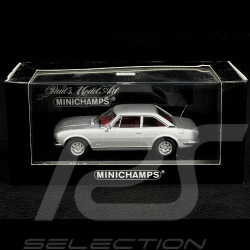 Peugeot 504 Coupé 1974 Silver Metallic 1/43 Minichamps 400112122