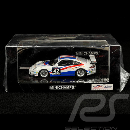 Porsche 911 type 997 GT3 Cup Vainqueur Dubaï 2009 n° 42 1/43 Minichamps 437096942