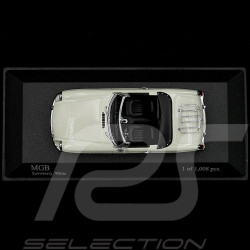 MG B Cabriolet 1968 Blanc 1/43 Minichamps 430131036